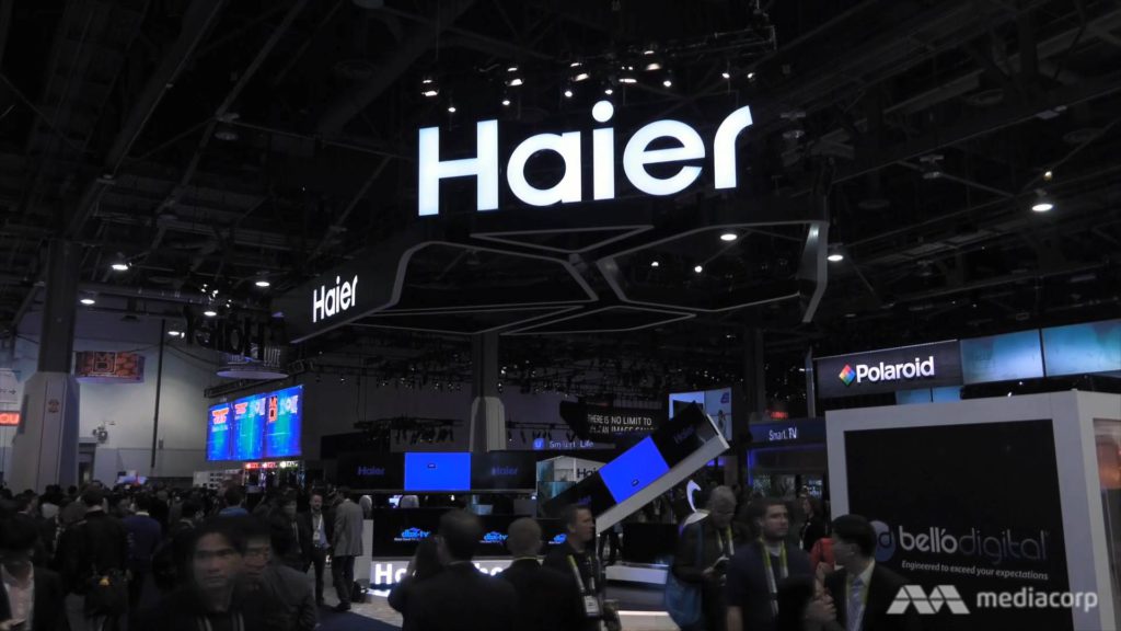 Image of Haier company which is one of the top 10 home appliances brands 