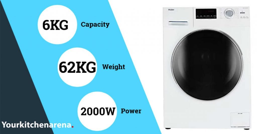 Image of Haier 6KG Front Load Fully Automatic Washing Machine