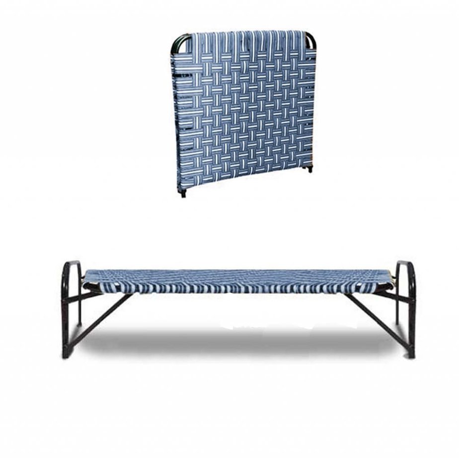 Luster Reinforced Single Folding Bed