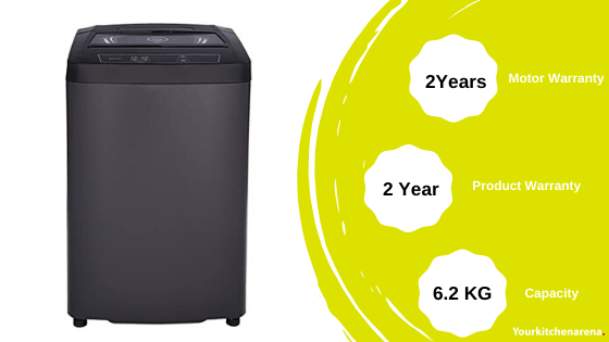 Image of the Godrej 6.2 KG Fully Automatic Washing Machine