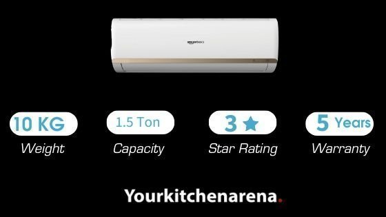 Image of Hitachi 1.5 Ton 5 Star Window Air Conditioner
