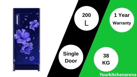 Whirlpool 200 L 4 Star Inverter Direct Cool Single Door Refrigerator