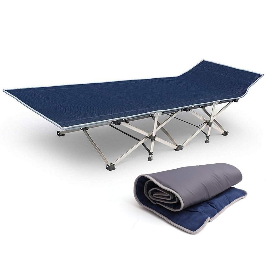 Kurtzy Folding Bed Cot for Camping